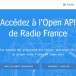 Participez à la création de la radio de demain avec l’Open API de Radio France